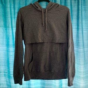 Latched Mama lightweight cotton nursing hoodie